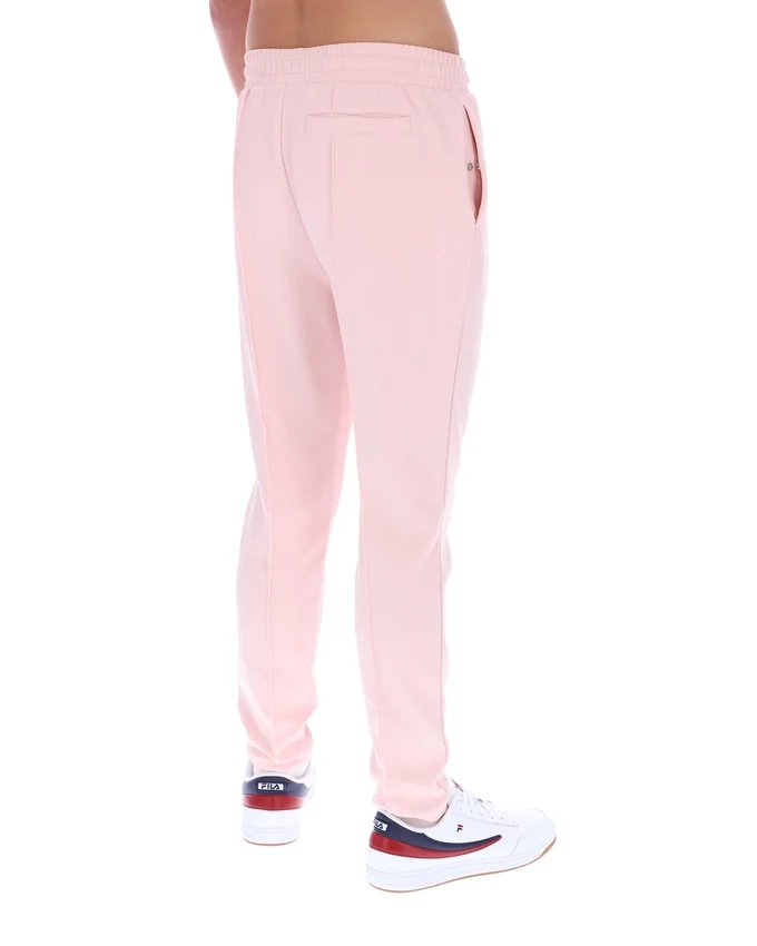 Pantaloni slim a pieghe Molveno rosa pallido