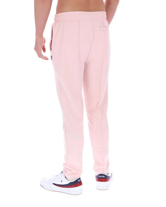 Pantaloni slim a pieghe Molveno rosa pallido