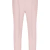 Pantaloni slim a pieghe Molveno rosa pallido