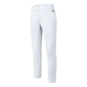 Pantaloni sportivi casual ATHLETICS in tessuto, vestibilità slim, bianchi