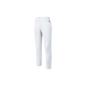 Pantaloni sportivi casual ATHLETICS in tessuto, vestibilità slim, bianchi