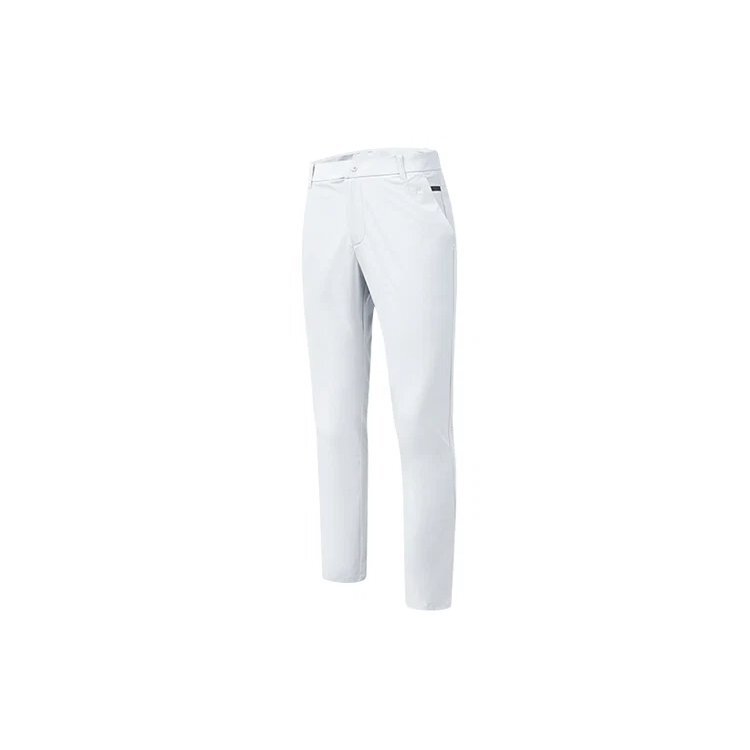 Pantaloni sportivi casual ATHLETICS in tessuto, vestibilità slim, bianchi