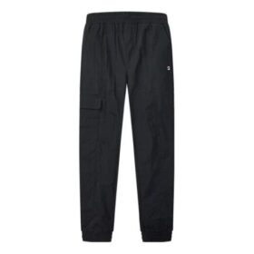 Pantaloni sportivi con logo intrecciato sul lato, blu
