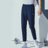 Pantaloni sportivi da uomo Fila Mini Logo blu navy
