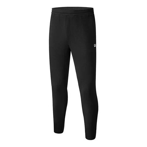 Pantaloni sportivi in maglia con logo Athletics, neri