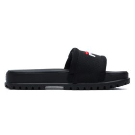 Pantofole sportive eleganti e comode con tacco basso, nere