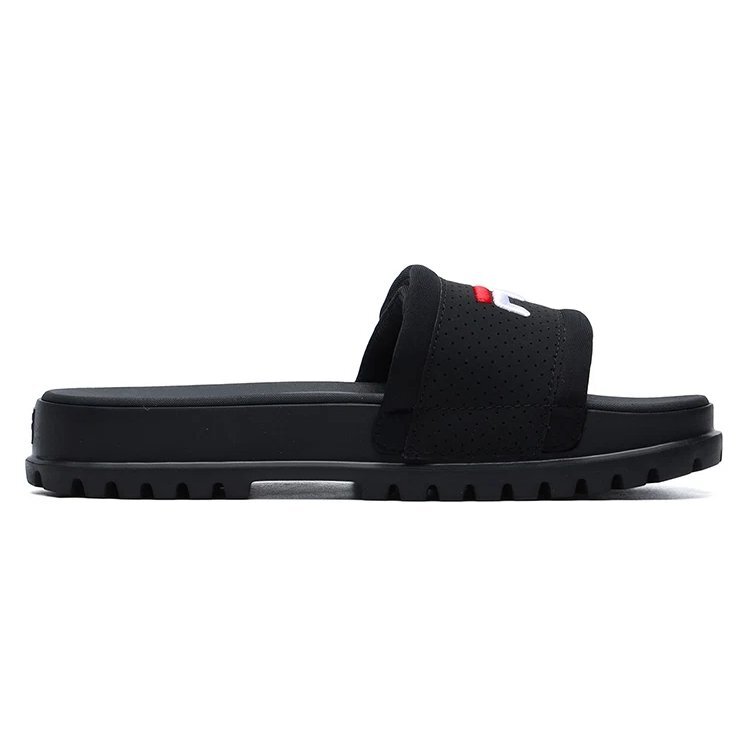 Pantofole sportive eleganti e comode con tacco basso, nere