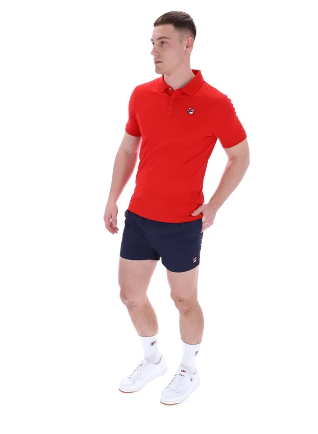 Polo a maniche corte Fila Red Panatta 2 in pantaloncini
