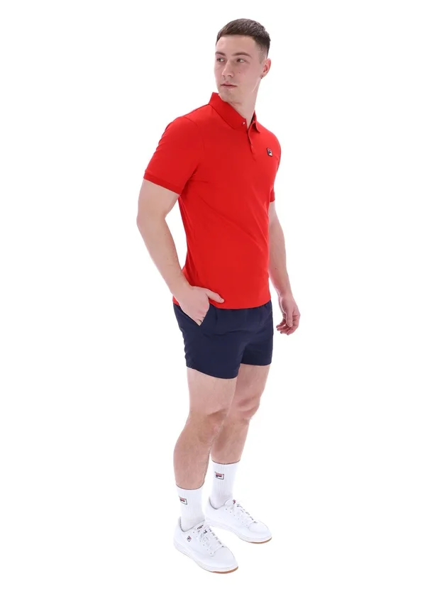 Polo a maniche corte Fila Red Panatta 2 in pantaloncini