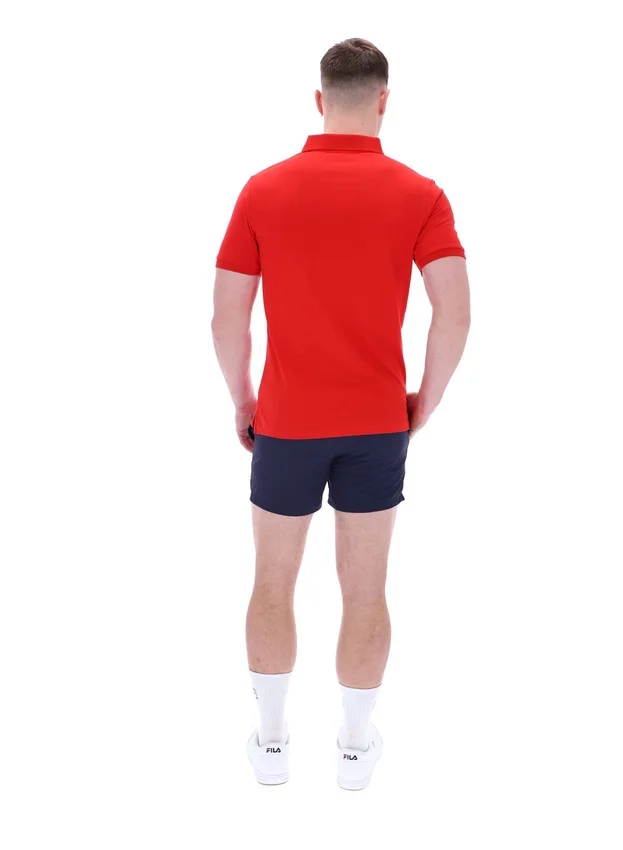 Polo a maniche corte Fila Red Panatta 2 in pantaloncini