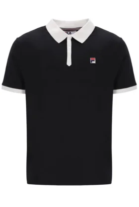 Polo a maniche corte Panatta 2 in pantaloncini neri