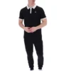 Polo a maniche corte Panatta 2 in pantaloncini neri