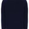 Polo a maniche lunghe Fila Nowell in maglia a nido d’ape blu navy