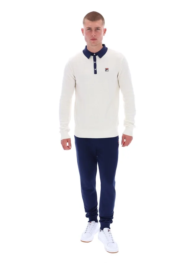 Polo a maniche lunghe in maglia a nido d’ape Gardenia Nowell