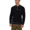 Polo a maniche lunghe Sully nera