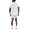 Polo a righe BB1 Classic Vintage bianca