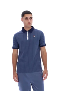 Polo a righe BB1 Classic Vintage Indigo