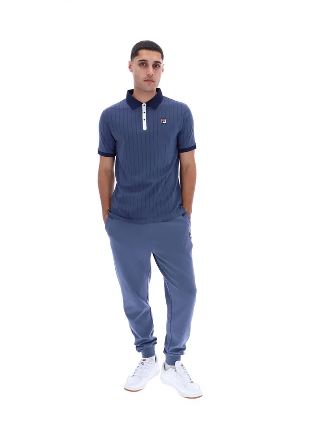 Polo a righe BB1 Classic Vintage Indigo