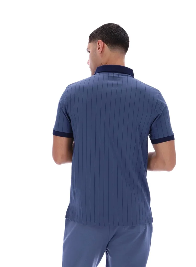 Polo a righe BB1 Classic Vintage Indigo