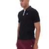 Polo a righe BB1 Classic Vintage nera
