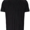 Polo a righe BB1 Classic Vintage nera