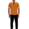 Polo a righe BB1 Classic Vintage Pumpkin Spice