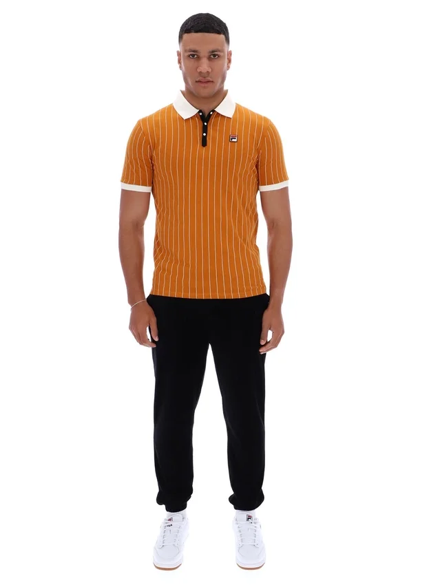 Polo a righe BB1 Classic Vintage Pumpkin Spice