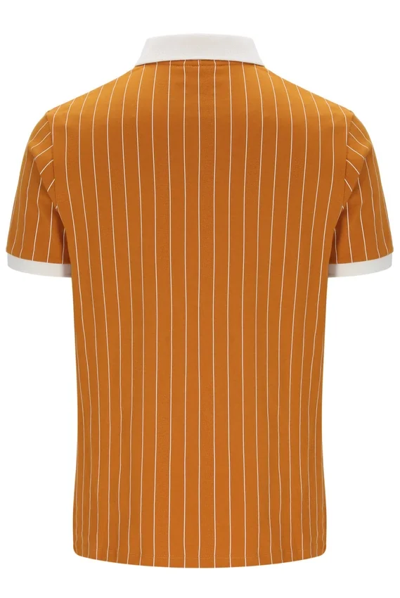Polo a righe BB1 Classic Vintage Pumpkin Spice