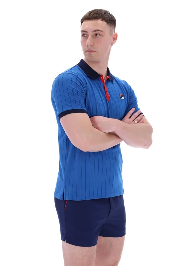 Polo a righe BB1 Classic Vintage Turkish Sea