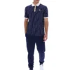 Polo a righe Fila Navy BB1 Classic Vintage