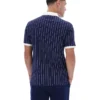 Polo a righe Fila Navy BB1 Classic Vintage