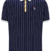 Polo a righe Fila Navy BB1 Classic Vintage