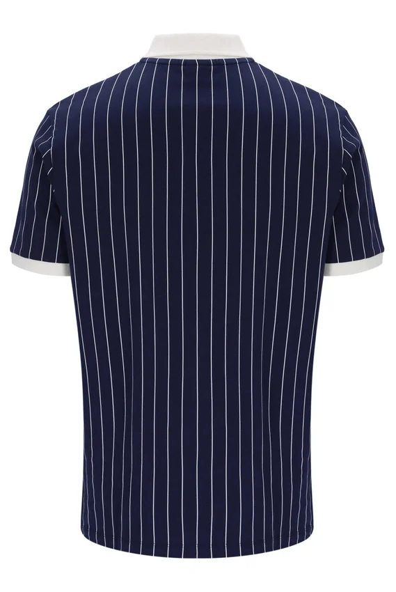 Polo a righe Fila Navy BB1 Classic Vintage