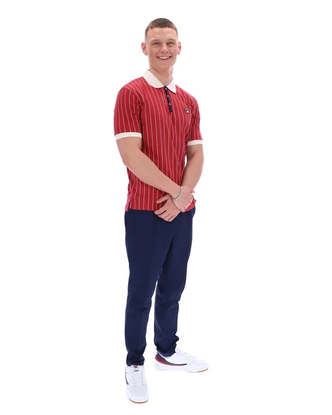 Polo a righe Garnet BB1 Classic Vintage