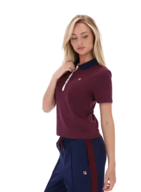 Polo aderente iconica Fig Juno