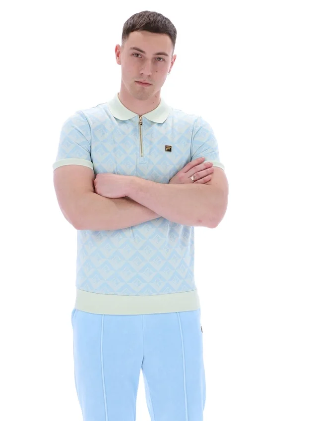 Polo Axel Jacquard Geo Summer Song