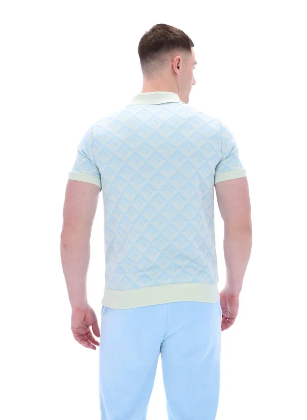 Polo Axel Jacquard Geo Summer Song