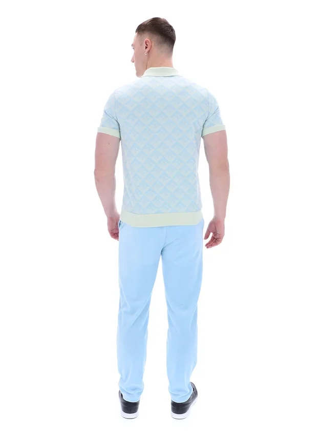 Polo Axel Jacquard Geo Summer Song