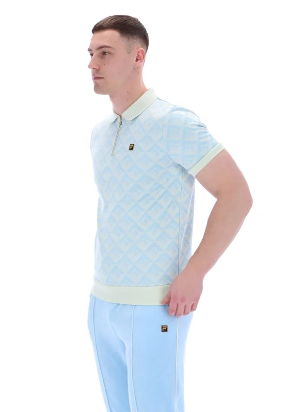 Polo Axel Jacquard Geo Summer Song