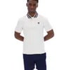 Polo Basic Achille Heritage Tape di Gardenia
