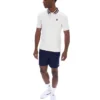 Polo Basic Achille Heritage Tape di Gardenia