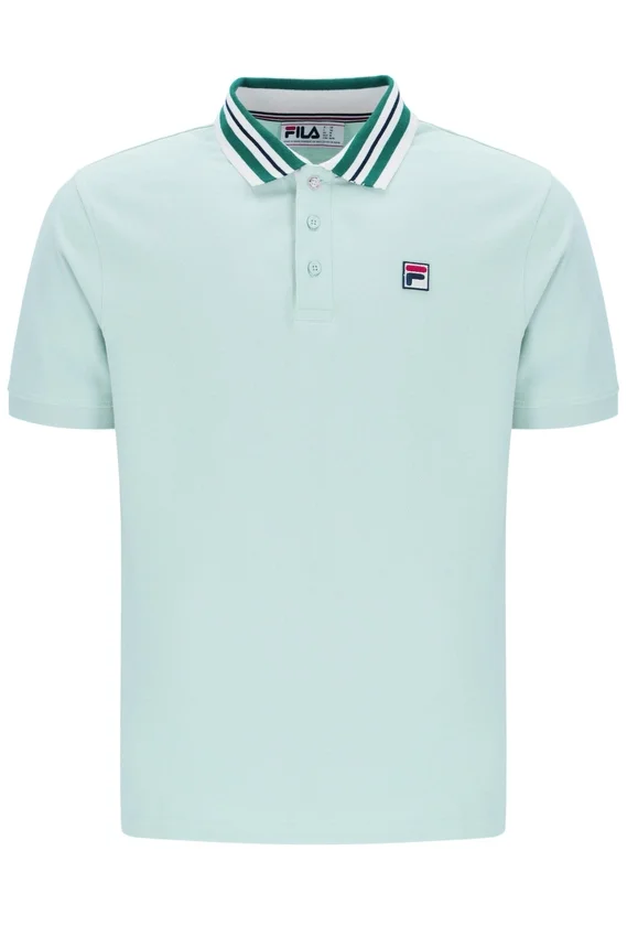 Polo Basic Achille Heritage Tape in Surf Spray