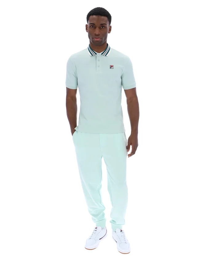 Polo Basic Achille Heritage Tape in Surf Spray