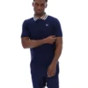 Polo Basic Fila Achille Heritage Tape blu navy