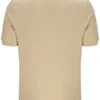 Polo classica beige Tristiano con texture