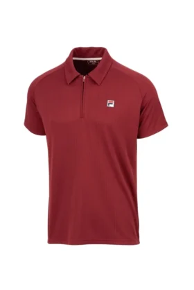 Polo da tennis Harry color Cabernet
