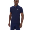 Polo Ettore con zip Fila Navy