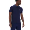 Polo Ettore con zip Fila Navy