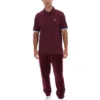 Polo Fig Zev con dettaglio sui polsini
