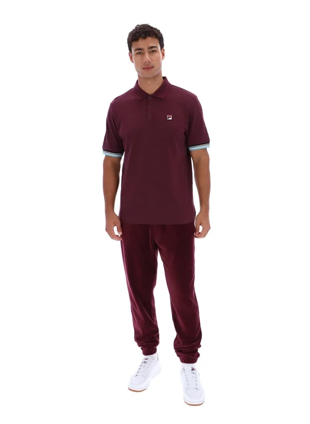 Polo Fig Zev con dettaglio sui polsini